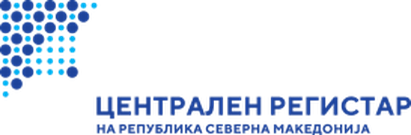 Централен регистар на Република Северна Македонија Logo